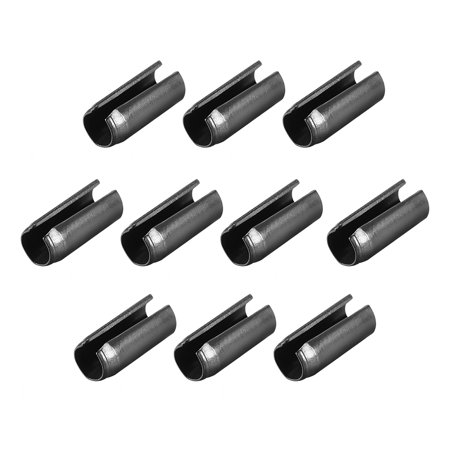 

Slotted Spring Pin -6mm x 10mm Plain Finish 65Mn Roll Assortment Kit for Small Machine Projects 30Pcs