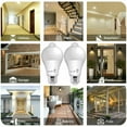 thumbnail image 7 of ameritop LED 10W (60W Equivalent) Soft White Light Bulbs, Motion Sensor (2 Pack), 7 of 7