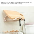 thumbnail image 3 of Estante De Lavabo De Rebote Automático Ganchos De Soporte De Lavabo Plegables Para Baño De Cocina Yuarrent HA024641-00, 3 of 7
