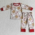 thumbnail image 1 of Venta al por mayor, ropa de dormir navideña para niños, conjunto de camisa de manga larga para niños, conjunto de pantalones, pijama a juego para niño y niña, ropa de noche, 1 of 2
