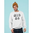 thumbnail image 2 of Animals With Professions Sweatshirt Men -Image by Shutterstock, Male Small, 2 of 4