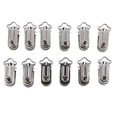 thumbnail image 1 of 20 Metal Suspeer Pacifier Webbing Mitten Clip w Rou Insert 1.5cm, 1 of 7