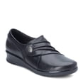 thumbnail image 4 of Clarks Mocassin Hope Roxanne pour Femme, Cuir Noir, 8 W US, 4 of 4
