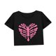 thumbnail image 4 of Camiseta holgada con cuello redondo para mujer, traje de verano para mujer, para uso diario en la oficina SG, 4 of 7