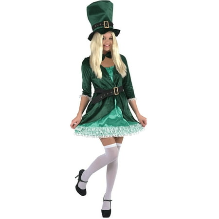 St. Patrick'S Leprechaun Costume Women Small