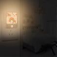 thumbnail image 2 of Yayeee 2-Pack Plug in LED Night Lights with Light Sensors Motion Detectors, Retro Rainbow, 2 of 7
