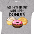 thumbnail image 4 of Inktastic Just Skip to the Part Where There's Donuts Boys or Girls Baby Bodysuit, 4 of 5