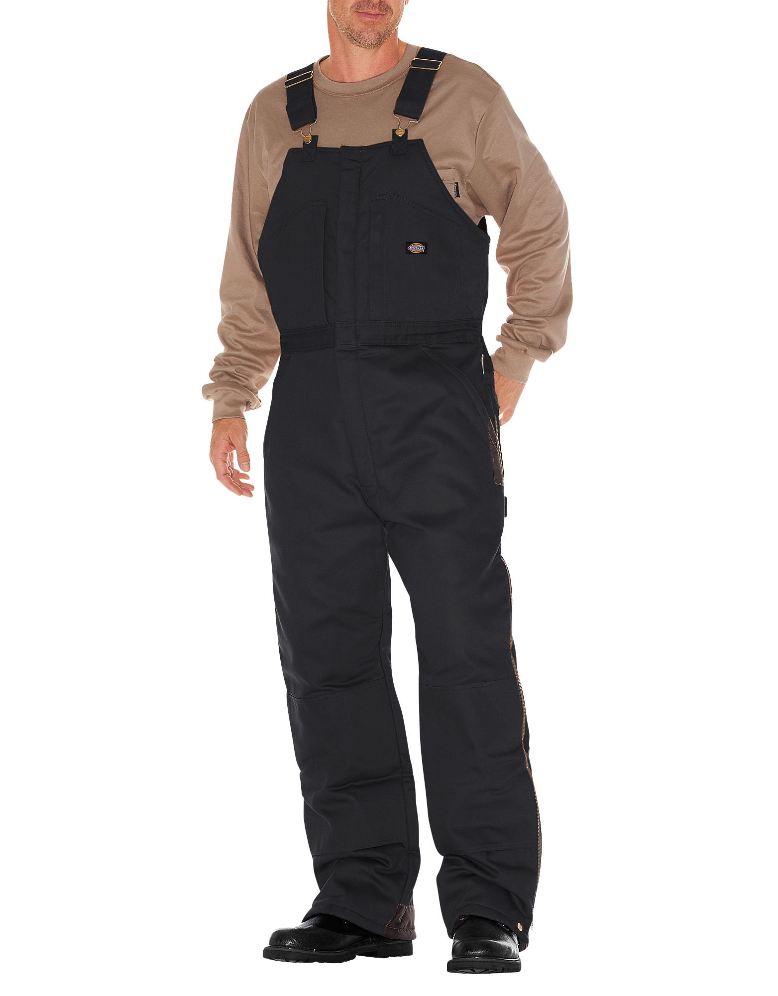 Dickies Mens Duck Insulated Bib Overalls, 2X Tall, Black Walmart Canada