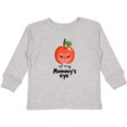 thumbnail image 3 of Inktastic Apple of My Mommy's Eye Cute Red Apple Boys or Girls Long Sleeve Toddler T-Shirt, 3 of 5