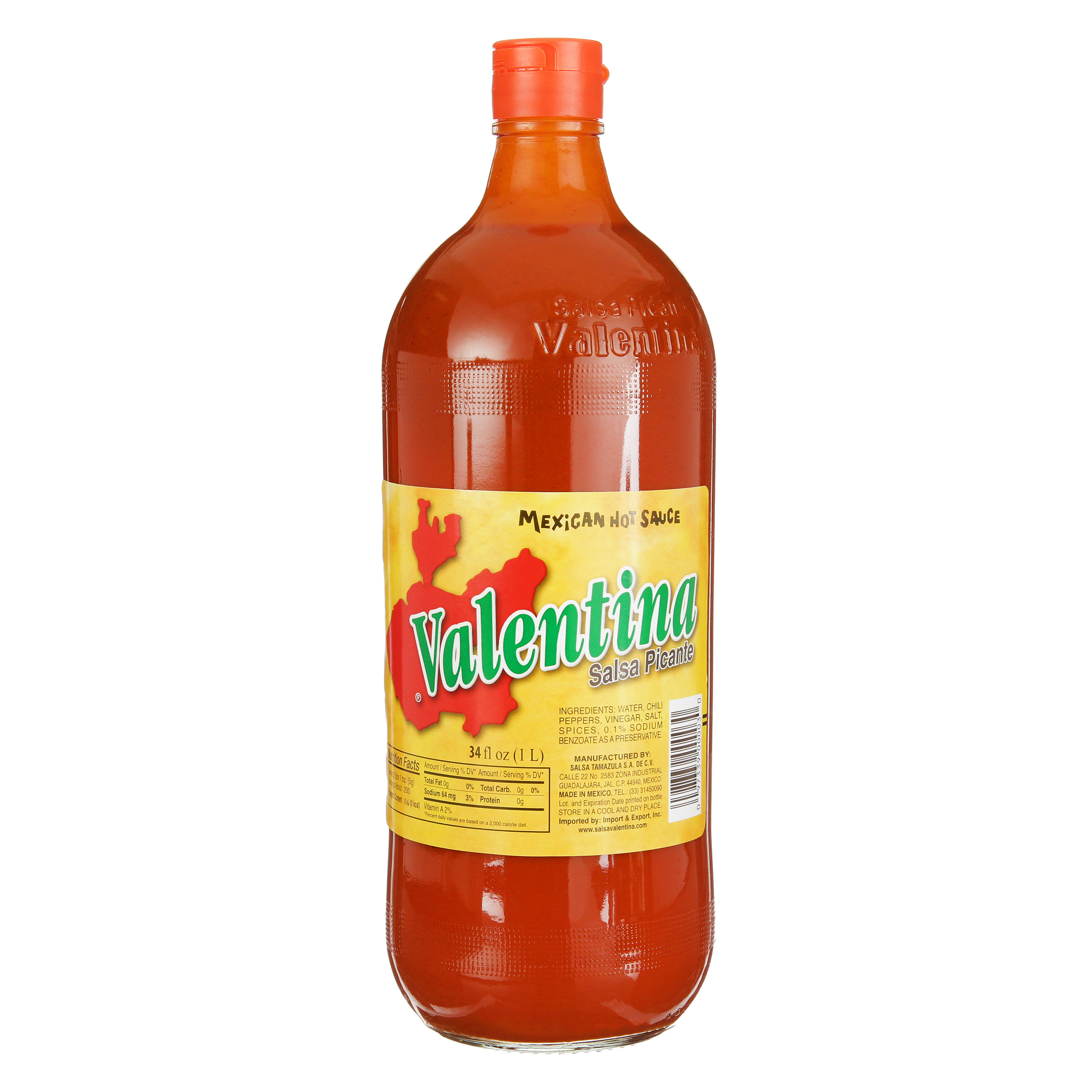 Valentina Mexican Hot Sauce, 34 fl oz - image 3 of 7