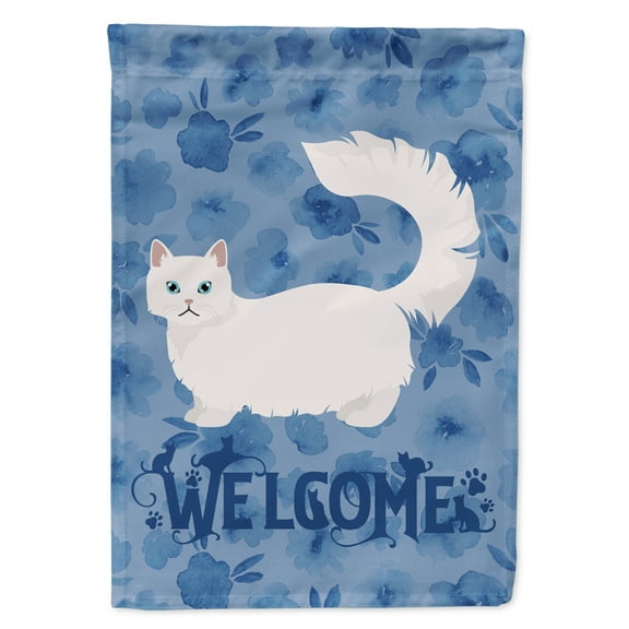 Carolines Treasures CK4925GF Napoleon 1 Cat Welcome Flag Garden Size Small multicolor