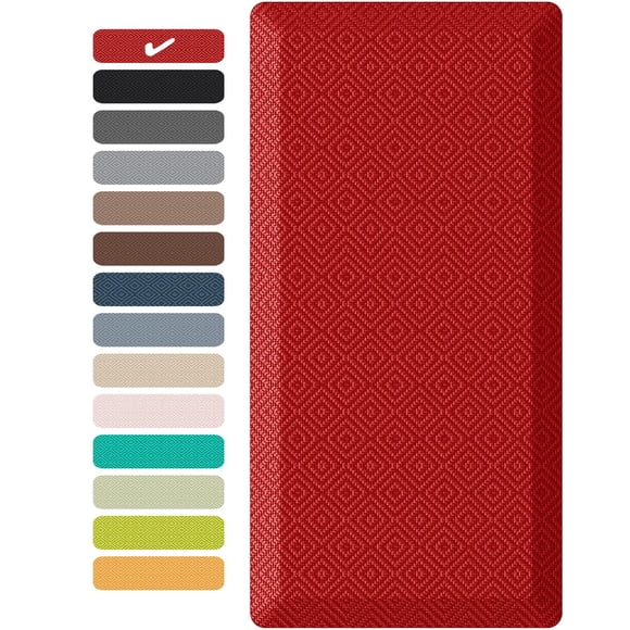 Ophanie Kitchen mats for Floor, 3/4 inch Thick, Kitchen Rugs, 20''x39'' Anti Fatigue Standing Cushioned Mat, Waterproof,Comfort Ergonomic mat for Off