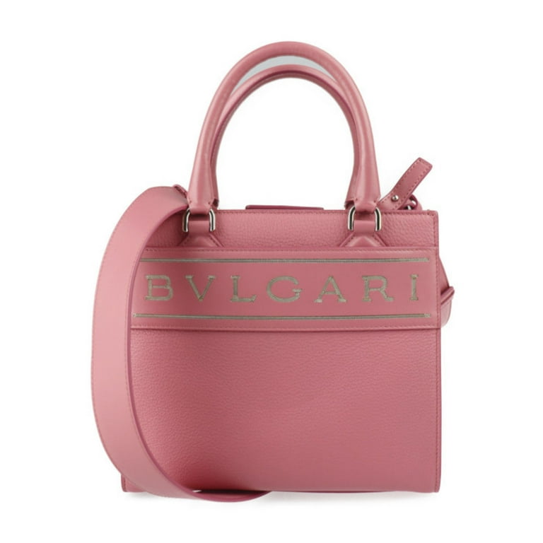 Bvlgari Leather Exterior Pink Bags & Handbags for Women for sale