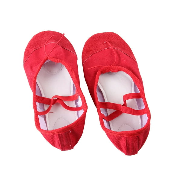 Howooi 1 Pair of Anti-slip Ballet Shoes Lightweight Yoga Shoes Dancing Shoes Sole Shoes Size 23