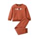 thumbnail image 1 of Gibobby Conjunto de Bebé A Niño Tops y pantalones estampados de manga larga para niñas pequeñas, conjunto de ropa de 2 uds para niños(Oro Rosa,3-4 Años), 1 of 5