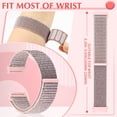 thumbnail image 5 of KBYKO 3 Pack Nylon Bands Compatible with Versa 4/Versa 3/Sense 2/Sense Bands, Soft Adjustable Breathable Strap Replacement Wristband for Women Men, 5 of 7