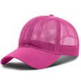 thumbnail image 2 of Clearance! Fdelink Baseball Hat Sun UV Protection Hat Fashion Unisex Men Women Tie-dyed Sun Hat Adjustable Baseball Cap Hip Hop Hat Hot Pink, 2 of 2