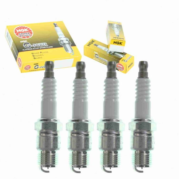 4 pc NGK 2953 G-Power Spark Plugs for 4006 41-830 4206 4509 AP145 APP145 HR9APX PTF16TT Ignition Wire Secondary Fits select: 1971-1980 CHEVROLET C10, 1972-1974 CHEVROLET MALIBU