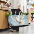 thumbnail image 6 of Peace Dove Large Capacity Reusable Foldable Oxford Cloth Picnic Basket - Versatile Shopping Basket, Laundry Organizer, and Shopping Bag, 6 of 7