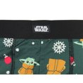 thumbnail image 3 of Star Wars The Mandalorian Men's Grogu Baby Yoda Christmas Holiday Boxer Briefs Underwear, 3 of 6