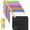 Mixcolor-24pcs, variant on Hanging File Folders Letter Size 15pcs, Polypropylene Filing Cabinet Folders Organizer with 1/5-Cut Tabs and Inserts, File Organizers for Office School Home Hospital, Assorted Colors