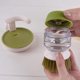 thumbnail image 3 of 2 cepillos dispensadores de jabón, cepillo de cocina, plato, olla, fregadero, limpieza verde, 3 of 5