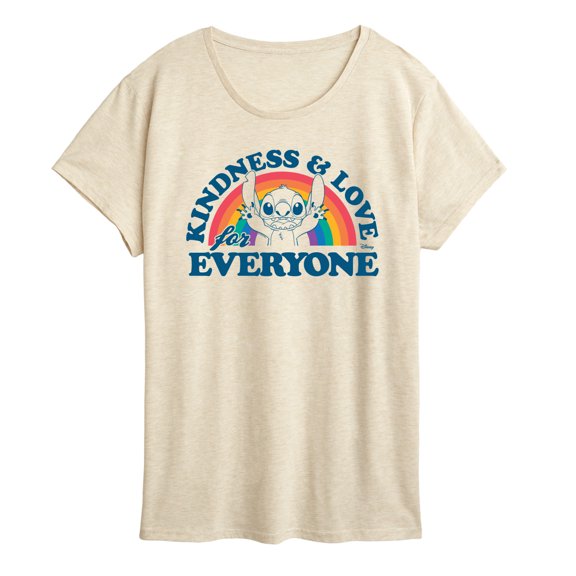 Disney - Kindness And Love - Women's Short Sleeve Graphic T-Shirt