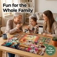 thumbnail image 5 of Dogs Pizza Party Jigsaw Puzzle for Adults 1000 Pieces, Colorful Funny Dog Dinner Illustration, Premium Thick Cardboard with Matte Finish, Perfect Gift for Dog Lovers, 5 of 8