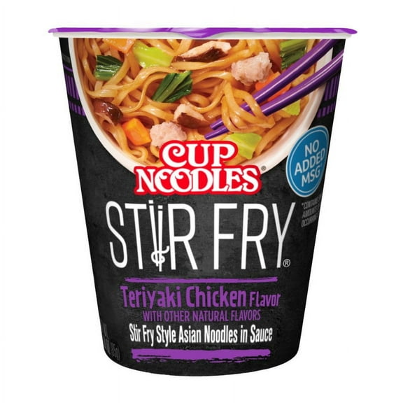 Nissin Teriyaki Chicken Stir Fry Cup Noodles - 3 oz (Packaging May Vary)