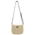 thumbnail image 1 of Bandolera de paja Youjaree, tejida, playa, vacaciones, beige, mujer, 1 of 6