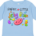 thumbnail image 4 of Inktastic Papa's Little Jellybean Cute Easter Candy Boys or Girls Long Sleeve Toddler T-Shirt, 4 of 5