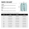 thumbnail image 5 of Wukai Sea Turtle Men’s Short Pajama Pants With Pockets Soft Sleep Pj Shorts for Men-, 5 of 6