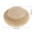 thumbnail image 4 of 100 Pcs Bouchon de Trou de Meuble 15mm Couvercle de Trou Bouchon de Trou Rond, 4 of 8