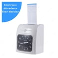 thumbnail image 2 of Electronic Employee Time Clock Recorder Attendance Machine or Time Card for Recorder Time Recording for Office Factory ,Accurate Calculations, 2 of 7