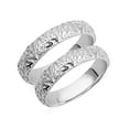 thumbnail image 2 of 925 Sterling Silver Men's And Women's Irish Celtic Trinity Knot Eternity Wedding Band- Size 12, 2 of 5