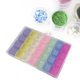 thumbnail image 3 of Caja de puntas de uñas Caja de almacenamiento de exhibición de uñas Caja de almacenamiento de plástico Caja de almacenamiento de uñas 28 Rejilla Respetuoso con el medio, 3 of 8