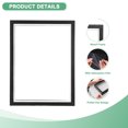 thumbnail image 2 of 2-Pack Dried Flower Frame, 6 x 8 Inch Double Acrylic Wooden Dried Flower Photo Floating Frame [Black], 2 of 7