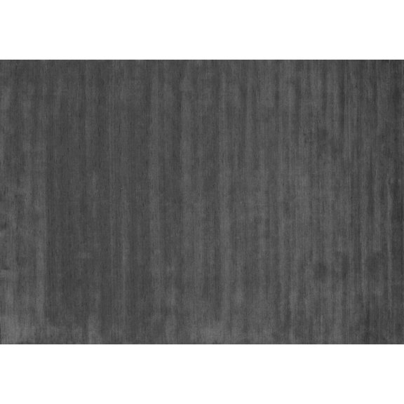 Ahgly Company Indoor Rectangle Abstract Gray Contemporary Area Rugs, 2' x 4'