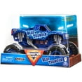 thumbnail image 4 of Monster Jam, Official Blue Thunder Monster Truck, Collector Die-Cast Vehicle, 1:24 Scale, 4 of 6