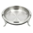 thumbnail image 5 of Round Chafing Dish Buffet Set,Stainless Steel Catering Chafer and Buffet Warmer with Lid & Fuel Holder,Catering Food Warmers,for Wedding Party Banquet Dinners, 5 of 11