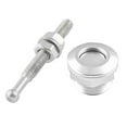 thumbnail image 1 of LOVIVER 22mm Quick-Release Latches Push Button Racing Hood Pin Bonnet Lock Bumper Sliver, 1 of 8