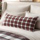 thumbnail image 1 of Funda de Almohada Decorativa MIULEE 36x14 Pulgadas Cuadros Rojos y Blancos, 1 of 5