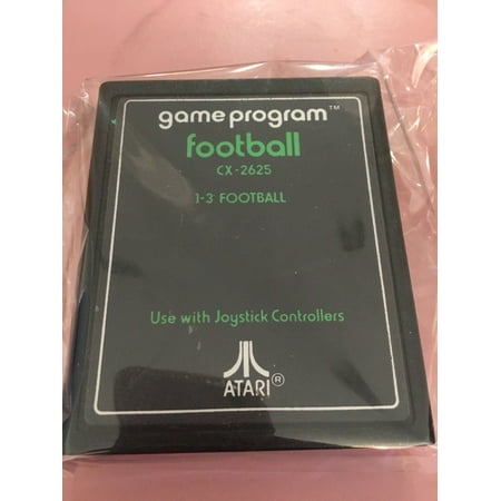 Atari 2600 - Football (Text Label) - game cartridge only - tested, (Best Atari 2600 Games)