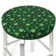 thumbnail image 3 of Balery Happy St. Patrick's Day Fundas de asiento para taburete de bar redondo de tela de terciopelo ajustables que protegen de arañazos y manchas para sillas de 14 a 17 pulgadas.-12 inch, 3 of 7
