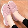 thumbnail image 4 of Black and Friday/Cyber·Monday Deals asdoklhq Clearance Women Shoes Under $10,Breathable Comfortable Casual Slip On Sneakers, 4 of 6