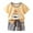 Style.1-Light Yellow, variant on Toddler Baby Girl Summer Clothes Daddy's Pride Short Sleeve Letter T Shirt Top Shorts Set Cute 2Pcs Casual Outfit summer boy clothes(18-24 Months,Yellow)