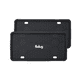 thumbnail image 1 of 2 pzs Porta Placas Universal Accesorios Para Autos De Silicon Belug Negro, 1 of 5