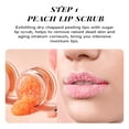 thumbnail image 6 of ANAi Rui Lip Mask & Scrub Set , Color Stunning Hydrating Lip Scrub, Natural Peach Flavor Set, 6 of 8