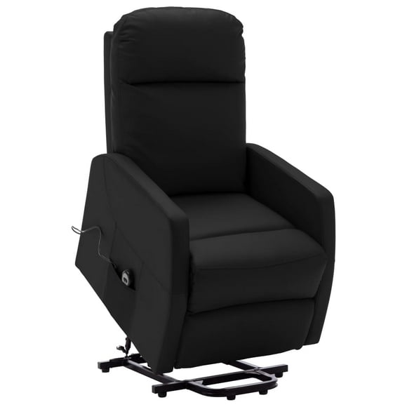 vidaXL Stand up Chair Black Faux Leather