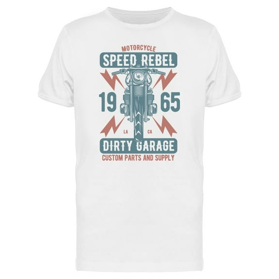Speed Rebel Garage T-Shirt Men -Image by Shutterstock, Male 3X-Large